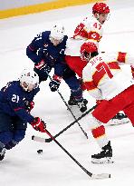 (BEIJING2022)CHINA-BEIJING-OLYMPIC WINTER GAMES-ICE HOCKEY-MEN'S PRELIMINARY-U.S. VS CHINA (CN)