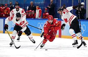 (BEIJING2022)CHINA-BEIJING-OLYMPIC WINTER GAMES-ICE HOCKEY-MEN'S PRELIMINARY-CHN VS CAN(CN)