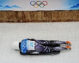 (BEIJING2022)CHINA-BEIJING-OLYMPIC WINTER GAMES-SKELETON-WOMEN HEAT (CN)