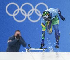 (BEIJING2022)CHINA-BEIJING-OLYMPIC WINTER GAMES-SKELETON-WOMEN HEAT (CN)