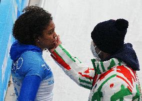 (BEIJING2022)CHINA-BEIJING-OLYMPIC WINTER GAMES-SKELETON-WOMEN HEAT (CN)