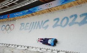 (BEIJING2022)CHINA-BEIJING-OLYMPIC WINTER GAMES-SKELETON-WOMEN HEAT (CN)