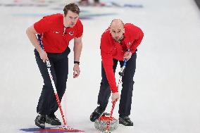 (BEIJING2022)CHINA-BEIJING-WINTER OLYMPIC GAMES-CURLING-MEN'S ROUND ROBIN-CAN VS NOR (CN)