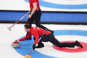 (BEIJING2022)CHINA-BEIJING-WINTER OLYMPIC GAMES-CURLING-MEN'S ROUND ROBIN-CAN VS NOR (CN)