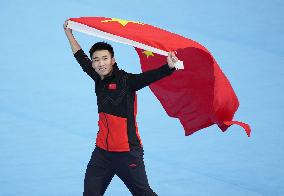 (BEIJING2022)CHINA-BEIJING-OLYMPIC WINTER GAMES-SPEED SKATING-MEN'S 500M (CN)