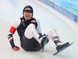 (BEIJING2022)CHINA-BEIJING-OLYMPIC WINTER GAMES-SPEED SKATING-MEN'S 500M (CN)