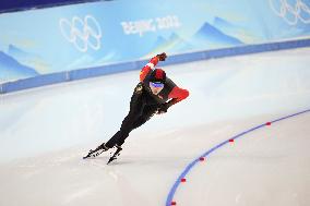 (BEIJING2022)CHINA-BEIJING-OLYMPIC WINTER GAMES-SPEED SKATING-MEN'S 500M (CN)