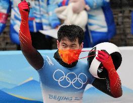 (BEIJING2022)CHINA-BEIJING-OLYMPIC WINTER GAMES-SKELETON-MEN HEAT(CN)