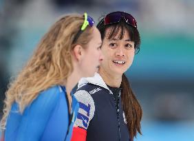 (BEIJING2022)CHINA-BEIJING-OLYMPIC WINTER GAMES-SPEED SKATING-WOMEN'S 500M (CN)