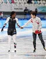 (BEIJING2022)CHINA-BEIJING-OLYMPIC WINTER GAMES-SPEED SKATING-WOMEN'S 500M (CN)