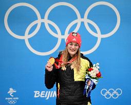 (BEIJING2022)CHINA-BEIJING-OLYMPIC WINTER GAMES-SKELETON-WOMEN HEAT (CN)