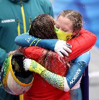 (BEIJING2022)CHINA-BEIJING-OLYMPIC WINTER GAMES-SKELETON-WOMEN HEAT (CN)