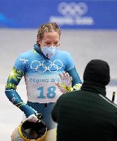 (BEIJING2022)CHINA-BEIJING-OLYMPIC WINTER GAMES-SKELETON-WOMEN HEAT (CN)