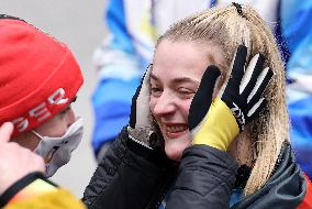 (BEIJING2022)CHINA-BEIJING-OLYMPIC WINTER GAMES-SKELETON-WOMEN HEAT (CN)