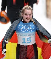 (BEIJING2022)CHINA-BEIJING-OLYMPIC WINTER GAMES-SKELETON-WOMEN HEAT (CN)