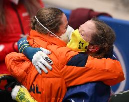 (BEIJING2022)CHINA-BEIJING-OLYMPIC WINTER GAMES-SKELETON-WOMEN HEAT (CN)