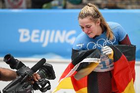 (BEIJING2022)CHINA-BEIJING-OLYMPIC WINTER GAMES-SKELETON-WOMEN HEAT (CN)