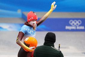 (BEIJING2022)CHINA-BEIJING-OLYMPIC WINTER GAMES-SKELETON-WOMEN HEAT (CN)