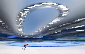 (BEIJING2022)CHINA-BEIJING-OLYMPIC WINTER GAMES-SPEED SKATING-MEN'S 10000M (CN)