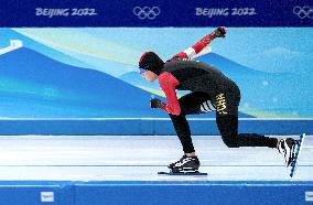 (BEIJING2022)CHINA-BEIJING-OLYMPIC WINTER GAMES-SPEED SKATING-MEN'S 500M (CN)