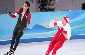 (BEIJING2022)CHINA-BEIJING-OLYMPIC WINTER GAMES-SPEED SKATING-MEN'S 500M (CN)