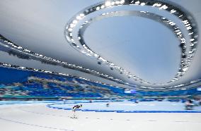 (BEIJING2022)CHINA-BEIJING-OLYMPIC WINTER GAMES-SPEED SKATING-MEN'S 10000M (CN)