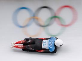 (BEIJING2022)CHINA-BEIJING-OLYMPIC WINTER GAMES-SKELETON-WOMEN HEAT (CN)