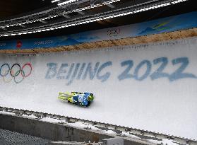 (BEIJING2022)CHINA-BEIJING-OLYMPIC WINTER GAMES-SKELETON-WOMEN HEAT (CN)