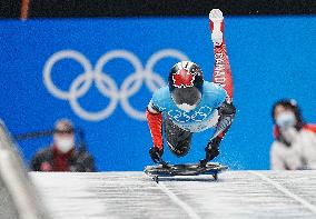 (BEIJING2022)CHINA-BEIJING-OLYMPIC WINTER GAMES-SKELETON-WOMEN HEAT (CN)