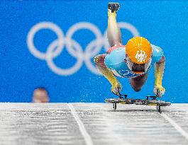 (BEIJING2022)CHINA-BEIJING-OLYMPIC WINTER GAMES-SKELETON-WOMEN HEAT (CN)