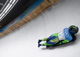 (BEIJING2022)CHINA-BEIJING-OLYMPIC WINTER GAMES-SKELETON-WOMEN HEAT (CN)