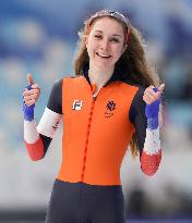 (BEIJING2022)CHINA-BEIJING-OLYMPIC WINTER GAMES-SPEED SKATING-WOMEN'S 5,000M (CN)