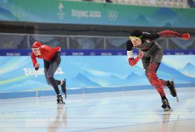 (BEIJING2022)CHINA-BEIJING-OLYMPIC WINTER GAMES-SPEED SKATING-WOMEN'S 5,000M (CN)