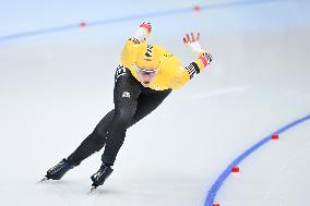 (BEIJING2022)CHINA-BEIJING-OLYMPIC WINTER GAMES-SPEED SKATING-WOMEN'S 500M (CN)