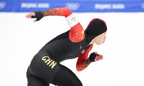 (BEIJING2022)CHINA-BEIJING-OLYMPIC WINTER GAMES-SPEED SKATING-WOMEN'S 500M (CN)