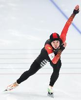 (BEIJING2022)CHINA-BEIJING-OLYMPIC WINTER GAMES-SPEED SKATING-WOMEN'S 500M (CN)