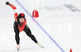 (BEIJING2022)CHINA-BEIJING-OLYMPIC WINTER GAMES-SPEED SKATING-WOMEN'S 500M (CN)