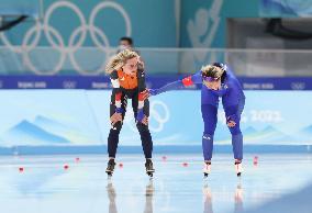 (BEIJING2022)CHINA-BEIJING-OLYMPIC WINTER GAMES-SPEED SKATING-WOMEN'S 5,000M (CN)
