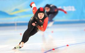 (BEIJING2022)CHINA-BEIJING-OLYMPIC WINTER GAMES-SPEED SKATING-WOMEN'S 500M (CN)