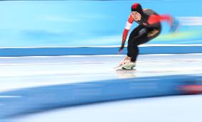 (BEIJING2022)CHINA-BEIJING-OLYMPIC WINTER GAMES-SPEED SKATING-WOMEN'S 500M (CN)