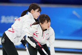 (BEIJING2022)CHINA-BEIJING-OLYMPIC WINTER GAMES-CURLING-WOMEN'S ROUND ROBIN SESSION-CHN VS JPN (CN)