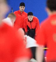 (BEIJING2022)CHINA-BEIJING-WINTER OLYMPIC GAMES-CURLING-MEN'S ROUND ROBIN-CHN VS GBR(CN)