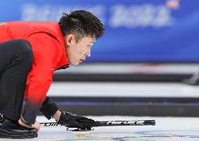 (BEIJING2022)CHINA-BEIJING-WINTER OLYMPIC GAMES-CURLING-MEN'S ROUND ROBIN (CN)
