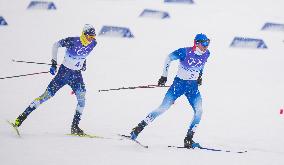 (BEIJING2022)CHINA-ZHANGJIAKOU-OLYMPIC WINTER GAMES-CROSS-COUNTRY SKIING-MEN'S 4X10KM RELAY (CN)