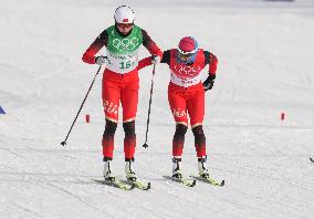 (BEIJING2022)CHINA-ZHANGJIAKOU-OLYMPIC WINTER GAMES-CROSS-COUNTRY SKIING-WOMEN'S 4X5KM RELAY (CN)