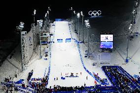 (BEIJING2022)CHINA-ZHANGJIAKOU-OLYMPIC WINTER GAMES-FREESTYLE SKIING-MIXED TEAM AERIALS-FINAL (CN)