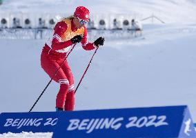 (BEIJING2022)CHINA-ZHANGJIAKOU-OLYMPIC WINTER GAMES-CROSS-COUNTRY SKIING-WOMEN'S 4X5KM RELAY (CN)