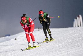 (BEIJING2022)CHINA-ZHANGJIAKOU-OLYMPIC WINTER GAMES-CROSS-COUNTRY SKIING-WOMEN'S 4X5KM RELAY (CN)