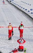 (BEIJING2022)CHINA-ZHANGJIAKOU-OLYMPIC WINTER GAMES-CROSS-COUNTRY SKIING-WOMEN'S 4X5KM RELAY (CN)