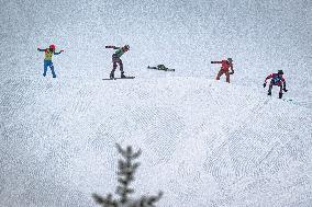 (BEIJING2022)CHINA-ZHANGJIAKOU-OLYMPIC WINTER GAMES-MEN'S SNOWBOARD CROSS (CN)